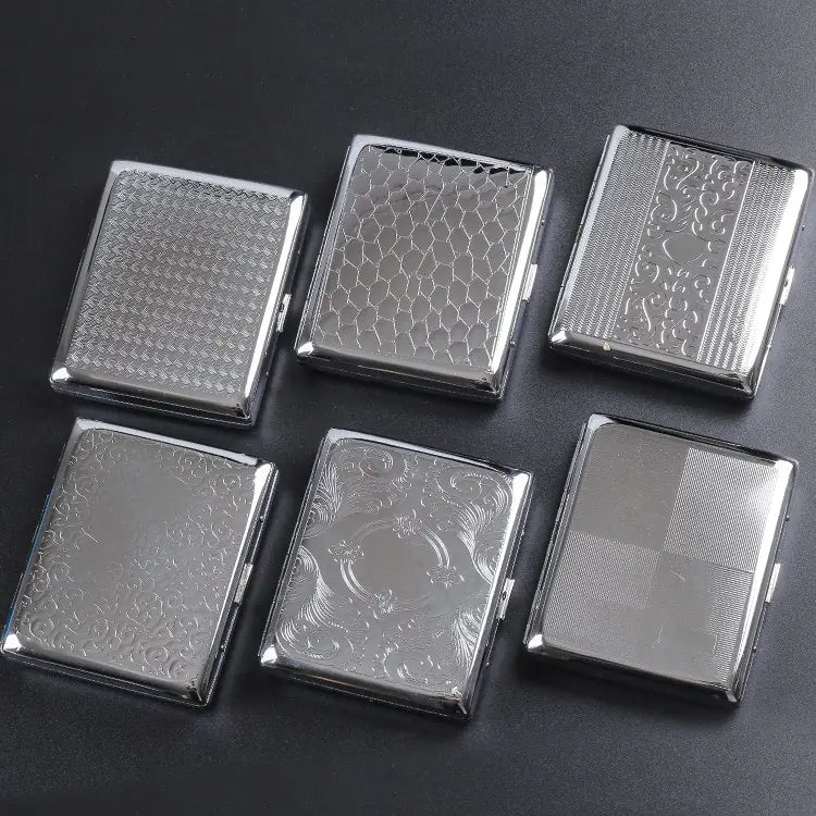 Portable Metal Cigarette Case